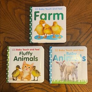 Baby Touch and Feel kids books | set of 3 sensory board books